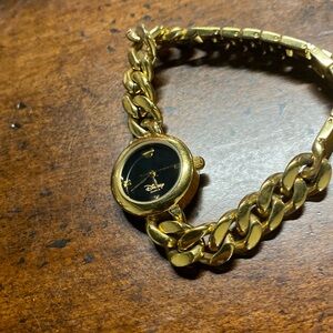 Disney vintage gold watch